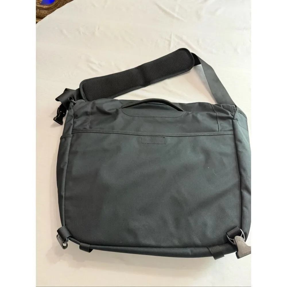 Patagonia Half Mass Black Messenger Crossbody Travel Laptop Bag